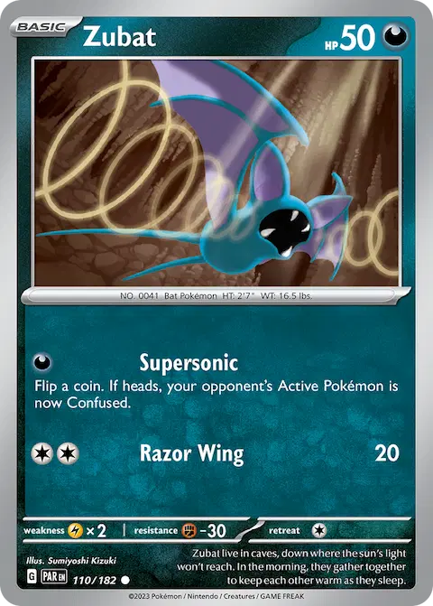 Zubat, Paradox Rift 110/182