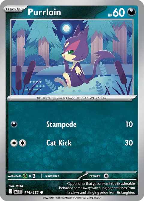 Purrloin, Paradox Rift 114/182