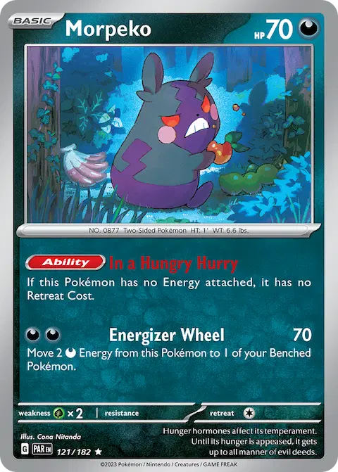 Morpeko, Paradox Rift 121/182