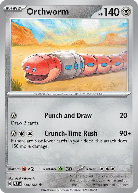 Orthworm, Paradox Rift 138/182