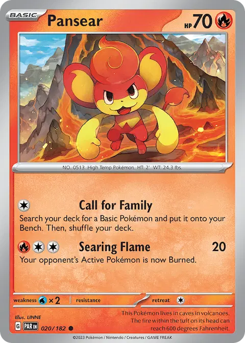 Pansear, Paradox Rift 020/182