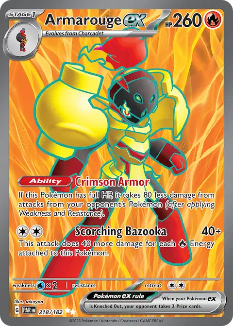 Armarouge ex, Paradox Rift 218/182