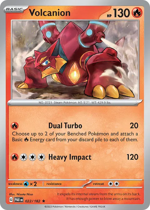 Volcanion, Paradox Rift 022/182