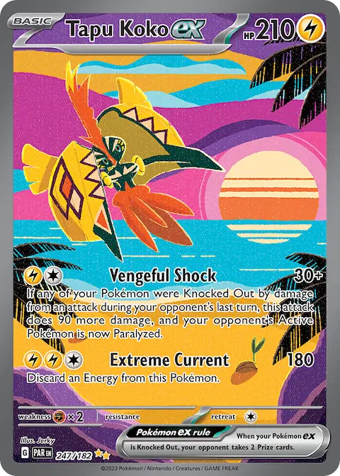 Tapu Koko ex, Paradox Rift 247/182