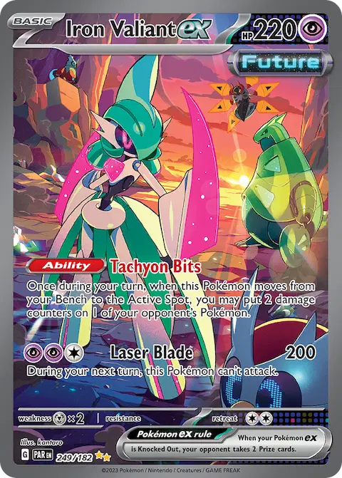 Iron Valiant ex, Paradox Rift 249/182