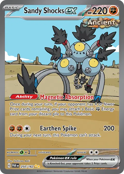 Sandy Shocks ex, Paradox Rift 250/182
