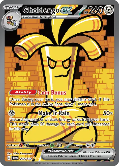 Gholdengo ex, Paradox Rift 252/182