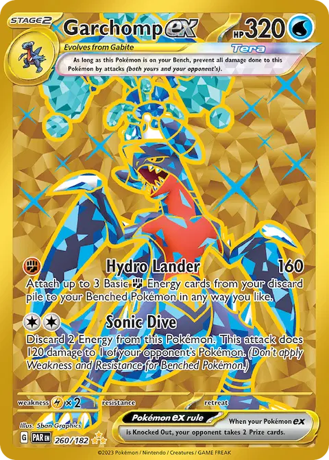 Garchomp ex, Paradox Rift 260/182