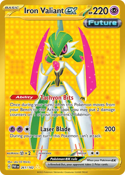 Iron Valiant ex, Paradox Rift 261/182