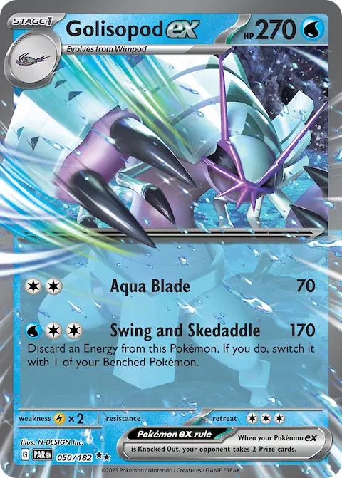 Golisopod ex, Paradox Rift 050/182
