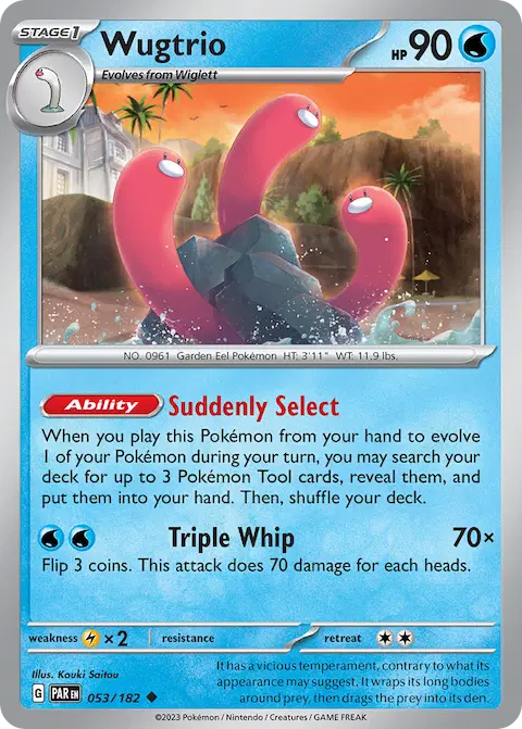 Wugtrio, Paradox Rift 053/182
