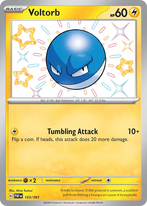 Voltorb, Paldean Fates 133/091