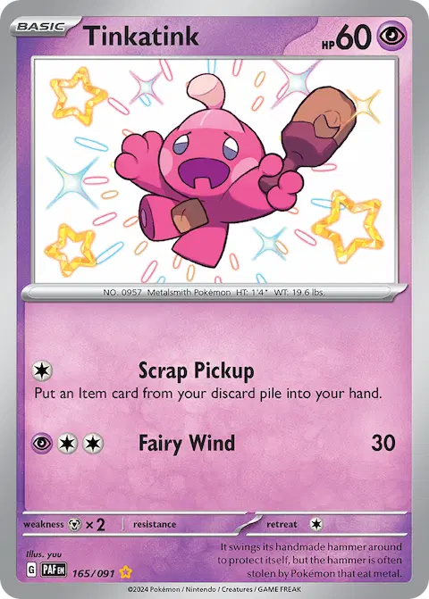 Tinkatink, Paldean Fates 165/091