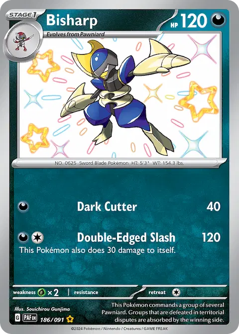 Bisharp, Paldean Fates 186/091