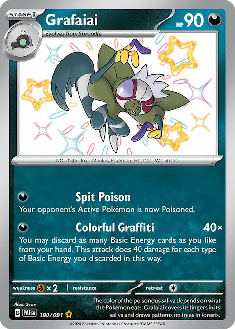 Grafaiai, Paldean Fates 190/091