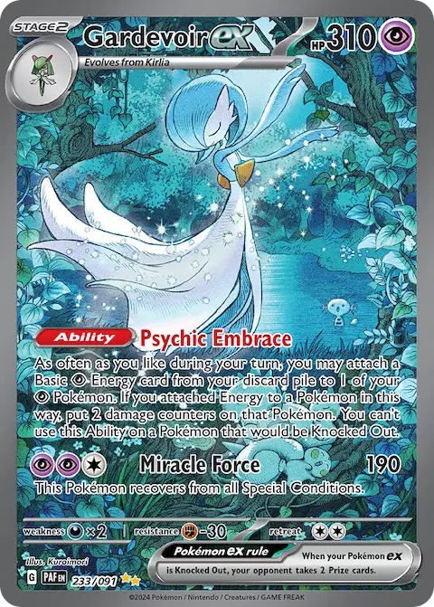 Gardevoir ex, Paldean Fates 233/091