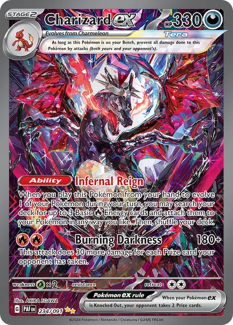 Charizard ex, Paldean Fates 234/091