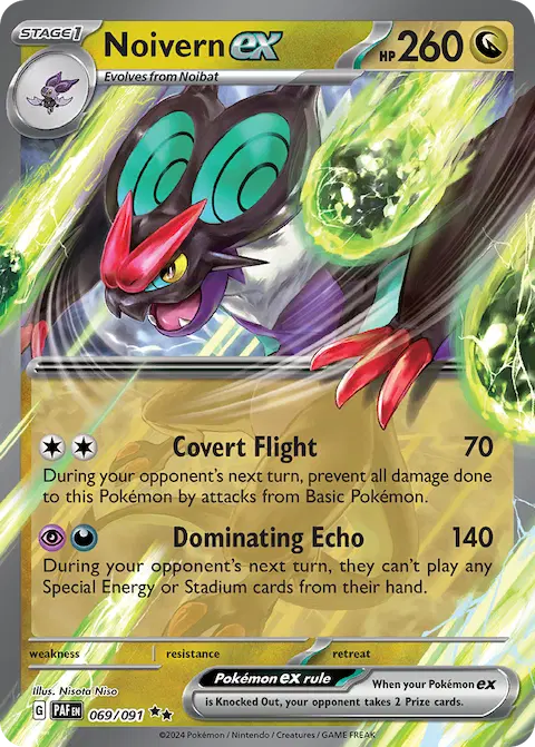 Noivern ex, Paldean Fates 069/091