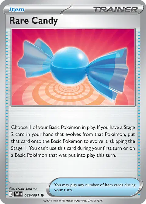 Rare Candy, Paldean Fates 089/091