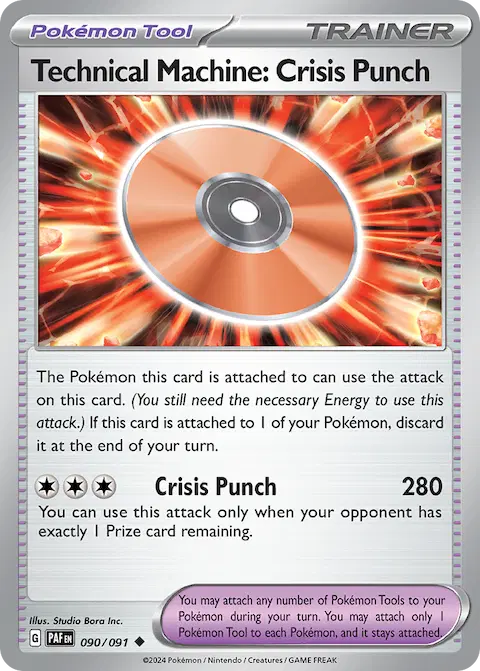 Technical Machine: Crisis Punch, Paldean Fates 090/091