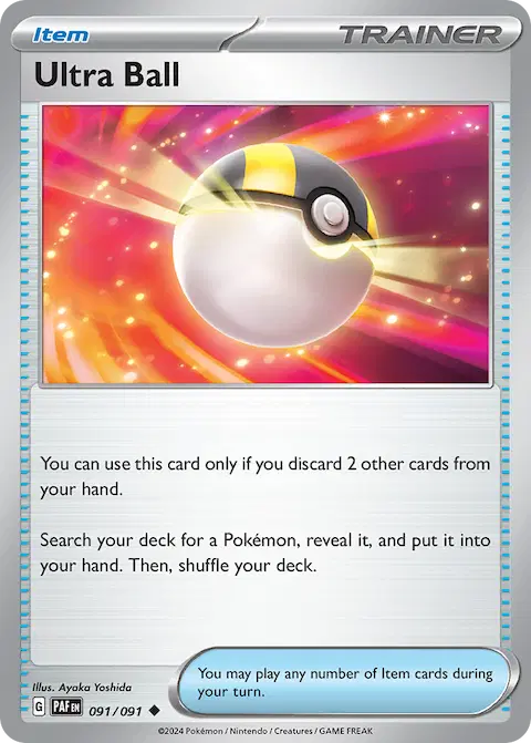 Ultra Ball, Paldean Fates 091/091