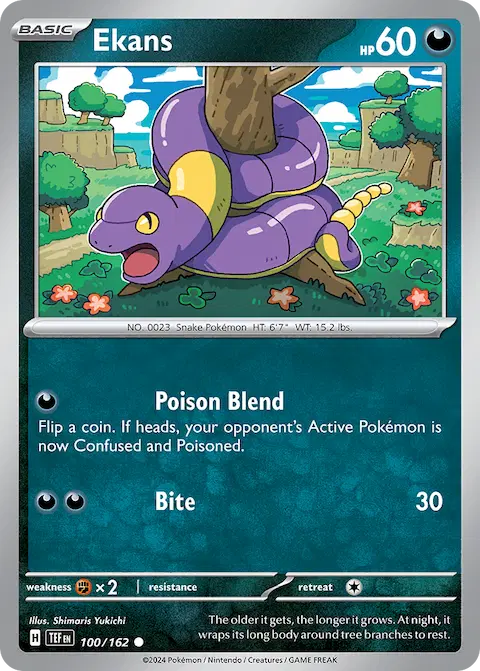 Ekans, Temporal Forces 100/162