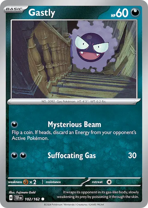 Gastly, Temporal Forces 102/162