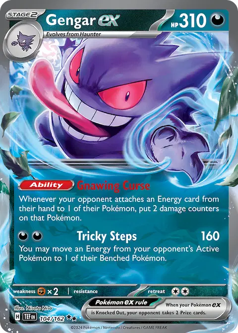 Gengar ex, Temporal Forces 104/162