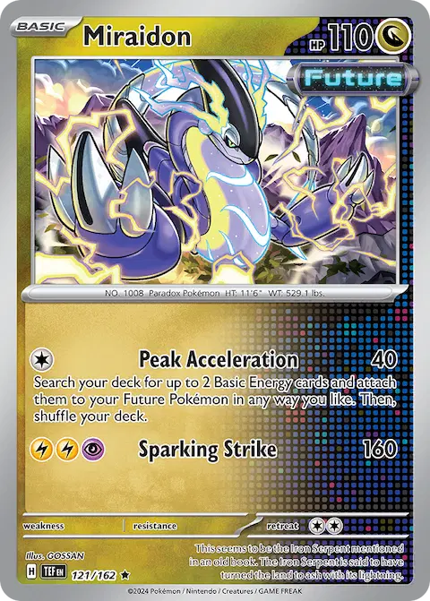 Miraidon, Temporal Forces 121/162