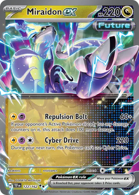 Miraidon ex, Temporal Forces 122/162