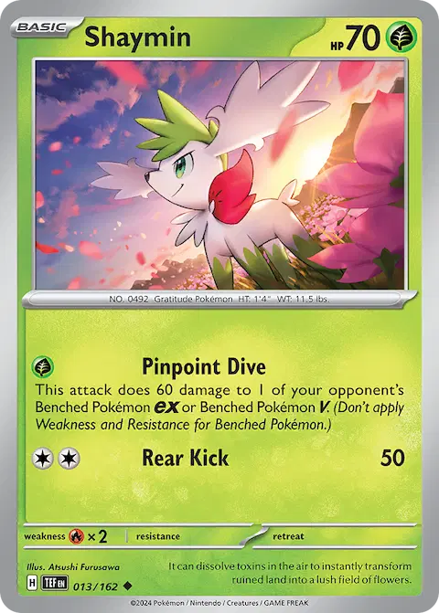 Shaymin, Temporal Forces 013/162