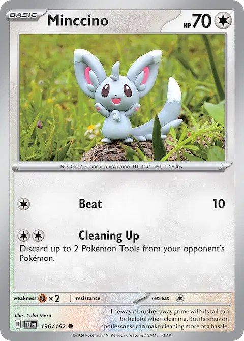 Minccino, Temporal Forces 136/162