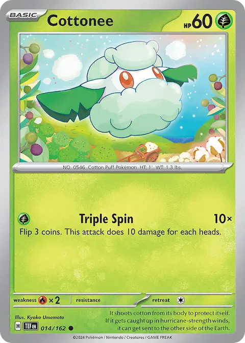 Cottonee, Temporal Forces 014/162