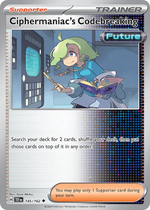 Ciphermaniac's Codebreaking, Temporal Forces 145/162