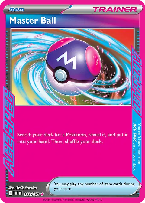 Master Ball, Temporal Forces 153/162
