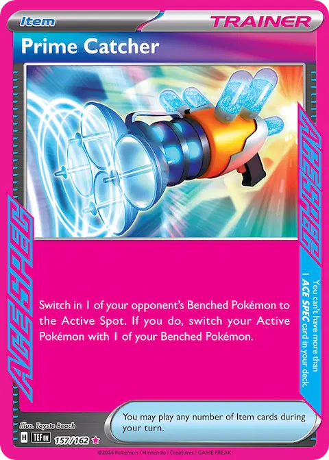 Prime Catcher, Temporal Forces 157/162