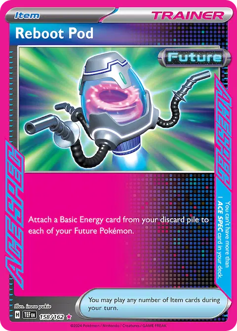 Reboot Pod, Temporal Forces 158/162
