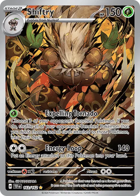 Shiftry, Temporal Forces 163/162