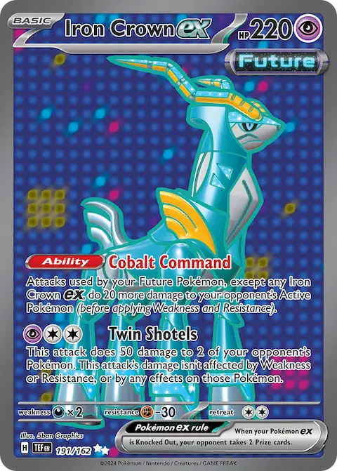 Iron Crown ex, Temporal Forces 191/162