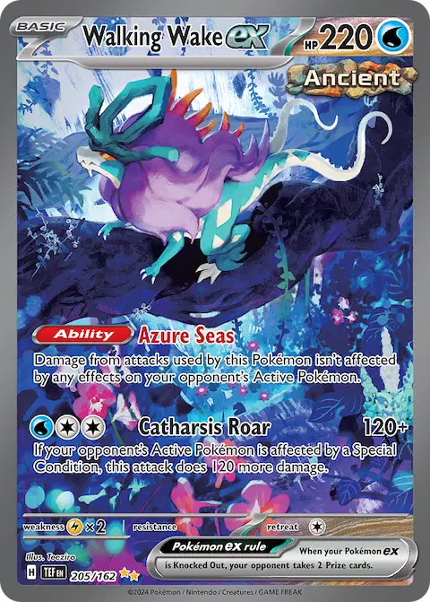 Walking Wake ex, Temporal Forces 205/162