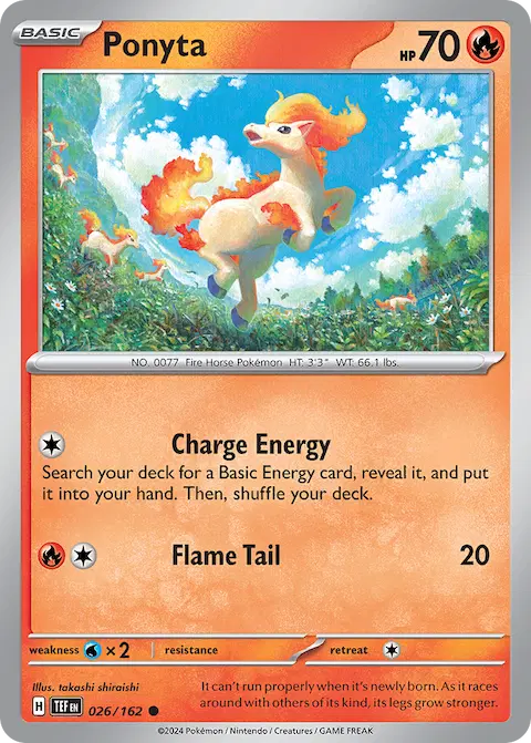 Ponyta, Temporal Forces 026/162