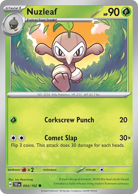 Nuzleaf, Temporal Forces 004/162