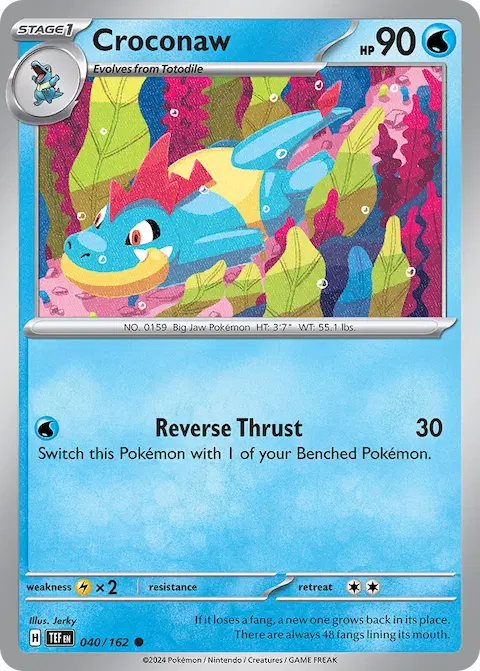 Croconaw, Temporal Forces 040/162