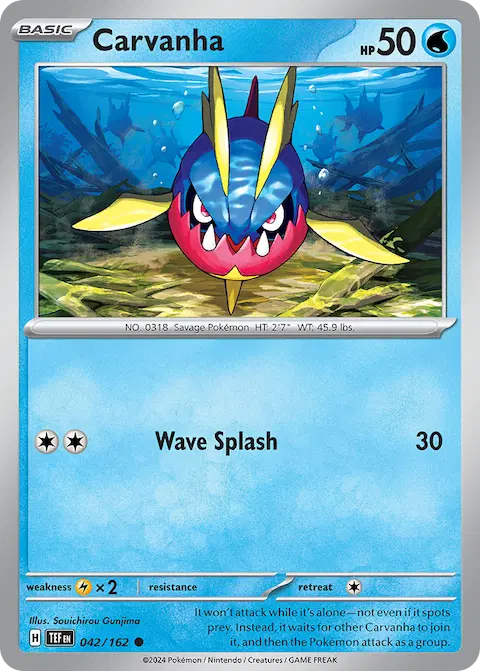 Carvanha, Temporal Forces 042/162