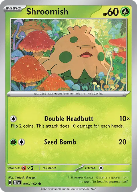 Shroomish, Temporal Forces 006/162