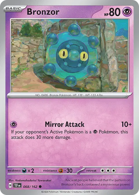 Bronzor, Temporal Forces 068/162