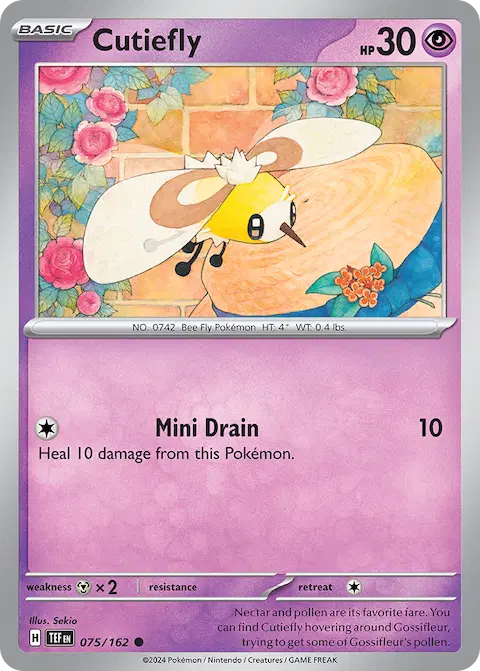 Cutiefly, Temporal Forces 075/162