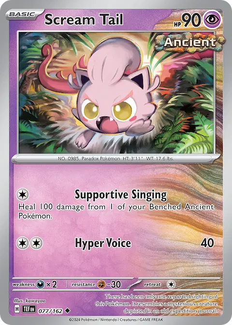 Scream Tail, Temporal Forces 077/162