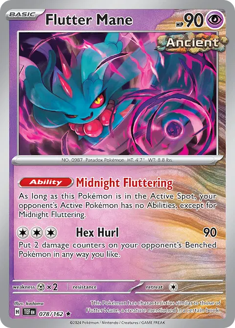 Flutter Mane, Temporal Forces 078/162