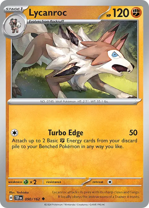 Lycanroc, Temporal Forces 090/162